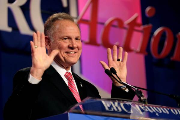 BOOM! Republican National Committee Resumes Financial Support For Judge Roy Moore